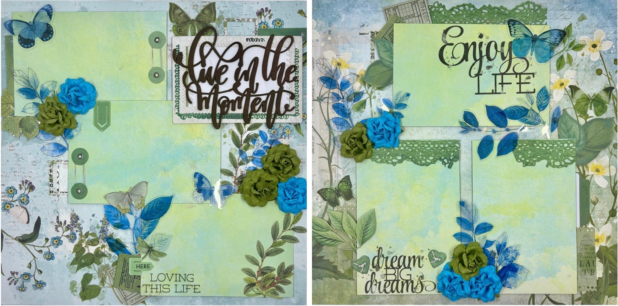 Meadow Splash 2-Page Layout